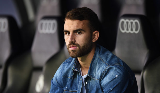 MADRID, SPAIN - OCTOBER 20: Borja Mayoral of Levante looks on before the La Liga match between Real Madrid CF and Levante UD at Estadio Santiago Bernabeu on October 20, 2018 in Madrid, Spain. (Photo by Denis Doyle/Getty Images)