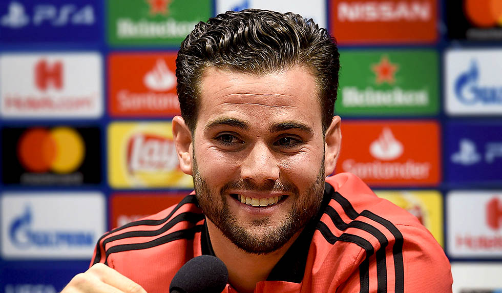 Real Madrid's Spanish defender Nacho Fernandez addresses a press conference on the eve of the UEFA Champions League group G football match Viktoria Plzen v Real Madrid in Plzen, Czech Republic on November 6, 2018. (Photo by Michal CIZEK / AFP) (Photo credit should read MICHAL CIZEK/AFP/Getty Images)