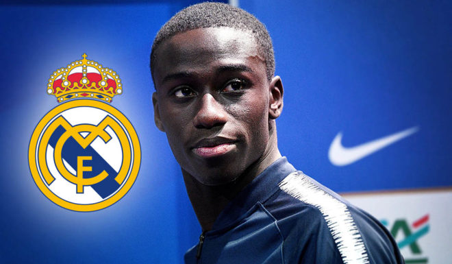 Ferland Mendy France's defender Ferland Mendy arrives for a press conference at the team base camp in Clairefontaine en Yvelines on November 18, 2018, two days ahaed of a friendly football match against Uruguay. (Photo by FRANCK FIFE / AFP) (Photo credit should read FRANCK FIFE/AFP/Getty Images)