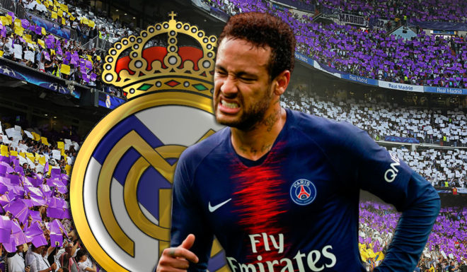 Neymar PSG Real Madrid
