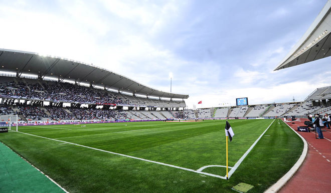 Atatürk-Olympiastadion Istanbul ISTANBUL,TURKEY - APRIL 20: A general view of Ataturk Olympic stadium before the Turkish Super League match between Besiktas and Fenerbahce at the Ataturk Olympic Stadium on April 20, 2014 in Istanbul,Turkey. (Photo by Ozan Kose/EuroFootball/Getty Images)