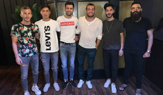 REAL TOTAL-Leser Sadjad mit Freuden & Mateo Kovačić REALTOTAL-Leser Sadjad Taheri mit Freuden & Mateo Kovačić