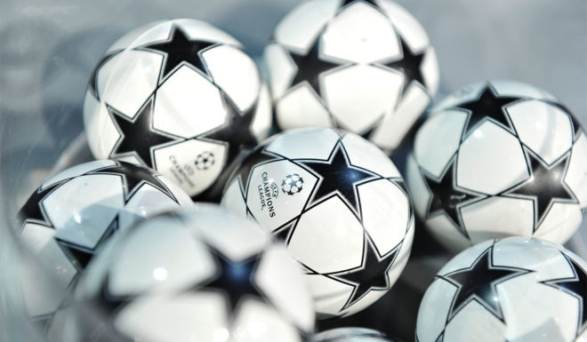 NYON, SWITZERLAND - MARCH 21: Draw balls are prepared for the UEFA Champions League 2013/14 season quarter-finals draw at the UEFA headquarters, The House of European Football, on March 21, 2014 in Nyon, Switzerland. (Photo by Harold Cunningham/Getty Images for UEFA)