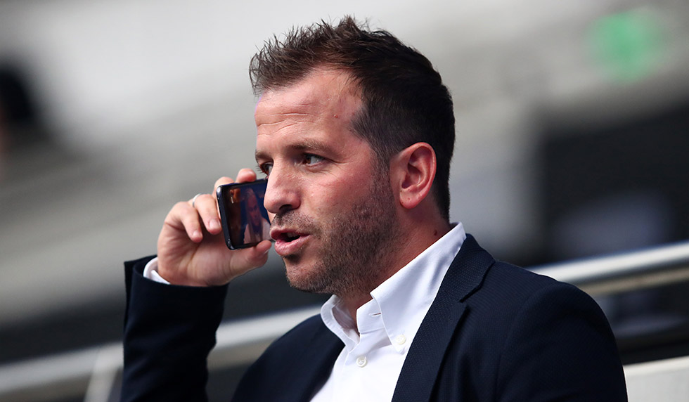 LONDON, ENGLAND - APRIL 29: Former footballer Rafael van der Vaart looks on during a training session ahead of their UEFA Champions League Semi Final first leg match against Tottenham Hotspur at Tottenham Hotspur Stadium on April 29, 2019 in London, England. (Photo by Julian Finney/Getty Images)