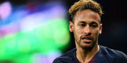 Paris Saint-Germain's Brazilian forward Neymar reacts during the French L1 football match between Paris Saint-Germain (PSG) and Lille (LOSC) at the Parc des Princes stadium, in Paris, November 2, 2018. (Photo by FRANCK FIFE / AFP) (Photo credit should read FRANCK FIFE/AFP/Getty Images)