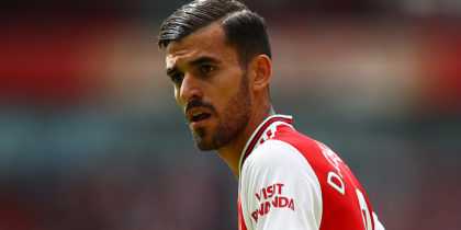 LONDON, ENGLAND - AUGUST 17: Dani Ceballos of Arsenal during the Premier League match between Arsenal FC and Burnley FC at Emirates Stadium on August 17, 2019 in London, United Kingdom. (Photo by Julian Finney/Getty Images)