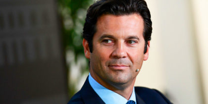 Former Argentinian football player Santiago Solari attends a press conference unveiling the finalists for the upcoming The Best Fifa Football Awards, on September 2, 2019 at the San Siro stadium in Milan. - The Best FIFA Football Awards are to take place on September 23 in Milan. (Photo by Miguel MEDINA / AFP) (Photo credit should read MIGUEL MEDINA/AFP/Getty Images)