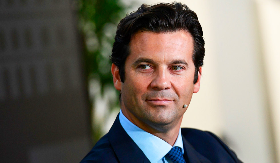 Former Argentinian football player Santiago Solari attends a press conference unveiling the finalists for the upcoming The Best Fifa Football Awards, on September 2, 2019 at the San Siro stadium in Milan. - The Best FIFA Football Awards are to take place on September 23 in Milan. (Photo by Miguel MEDINA / AFP) (Photo credit should read MIGUEL MEDINA/AFP/Getty Images)