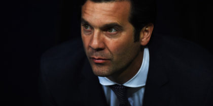 MADRID, SPAIN - MARCH 05: Santiago Solari, Manager of Real Madrid is seen prior to the UEFA Champions League Round of 16 Second Leg match between Real Madrid and Ajax at Bernabeu on March 05, 2019 in Madrid, Spain. (Photo by Denis Doyle/Getty Images)