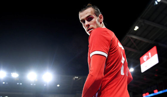 CARDIFF, WALES - SEPTEMBER 09: Gareth Bale of Wales looks on during the International Friendly between Wales and Belarus at Cardiff City Stadium on September 09, 2019 in Cardiff, Wales. (Photo by Harry Trump/Getty Images)