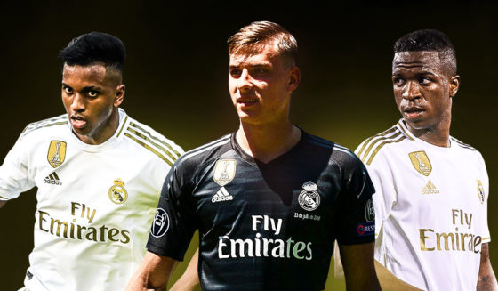 Rodrygo, Lunin und Vinícius