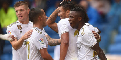 Lucas Vazquez Vinicius Junior