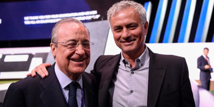 Florentino Perez Jose Mourinho