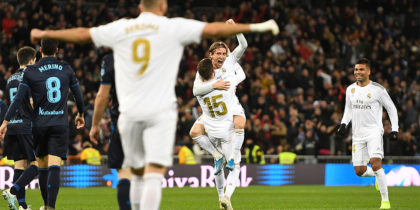 Luka Modric Federico Valverde