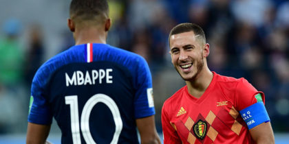 Kylian Mbappe Eden Hazard