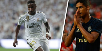 Vinicius Junior Raphael Varane