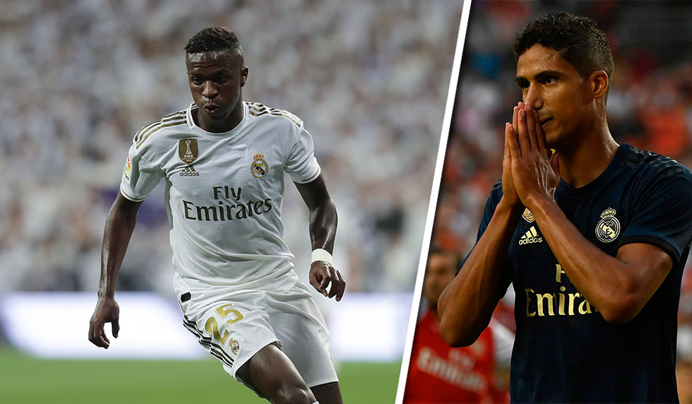 Vinicius Junior Raphael Varane