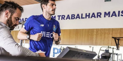 Iker Casillas wieder im Training