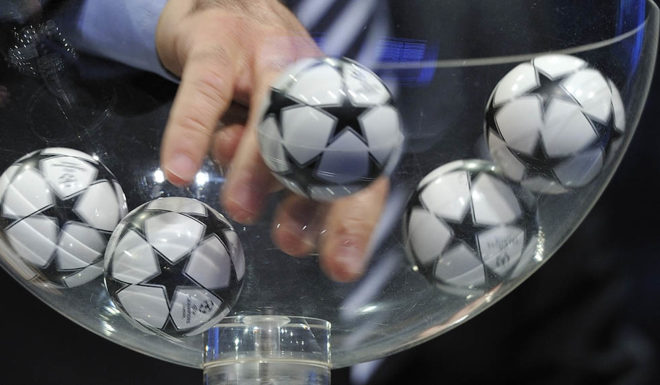 NYON, SWITZERLAND - AUGUST 06: UEFA competitions director Giorgio Marchetti during the UEFA Champions League play-off draw on August 6, 2010 in Nyon, Switzerland. The play-offs are played over two legs on 17/18 and 24/25 August. The ten play-off winners will join the 22 automatic entrants in the UEFA Champions League group stage, the draw for which will be held in Monaco on 26 August 26, 2010. (Photo by Fabrice Coffrini/EuroFootball/Getty Images)