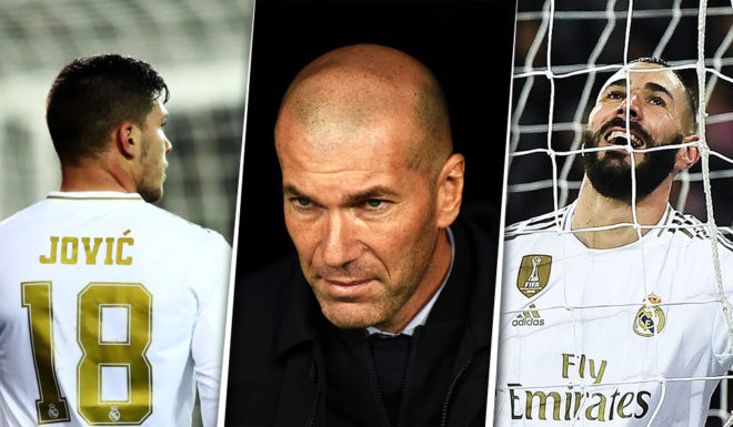 Jovic, Zidane, Benzema