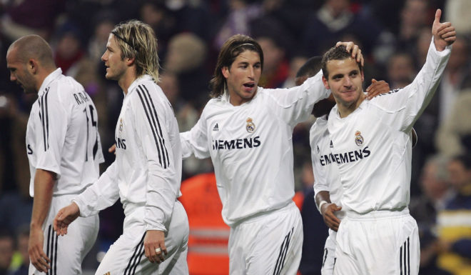 Sergio Ramos Roberto Soldado David Beckham Raúl Bravo