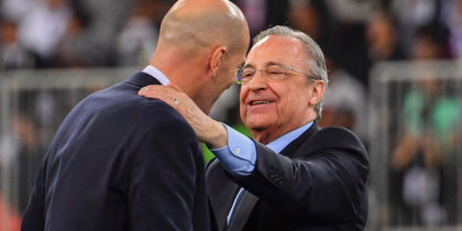 Zinedine Zidane Florentino Perez