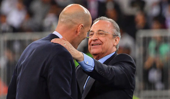 Zinedine Zidane Florentino Perez