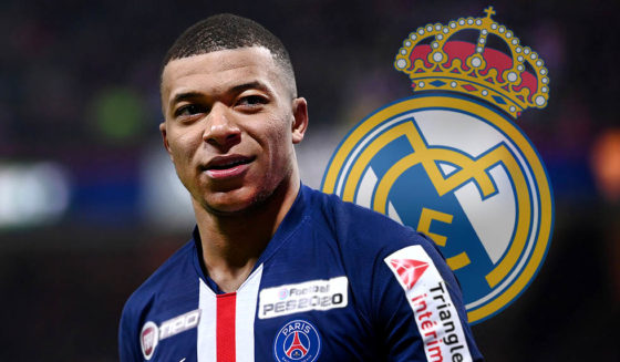 Paris Saint-Germain's French forward Kylian Mbappe looks on during the French League Cup semi-final football match between Stade de Reims and Paris Saint-Germain at the Auguste Delaune Stadium in Reims on January 22, 2020. (Photo by Franck FIFE / AFP) (Photo by FRANCK FIFE/AFP via Getty Images)