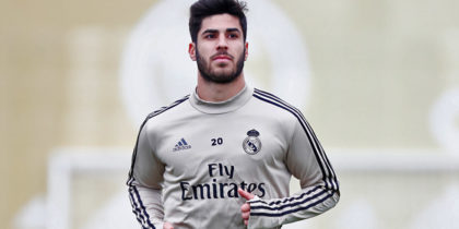 marco asensio real madrid training