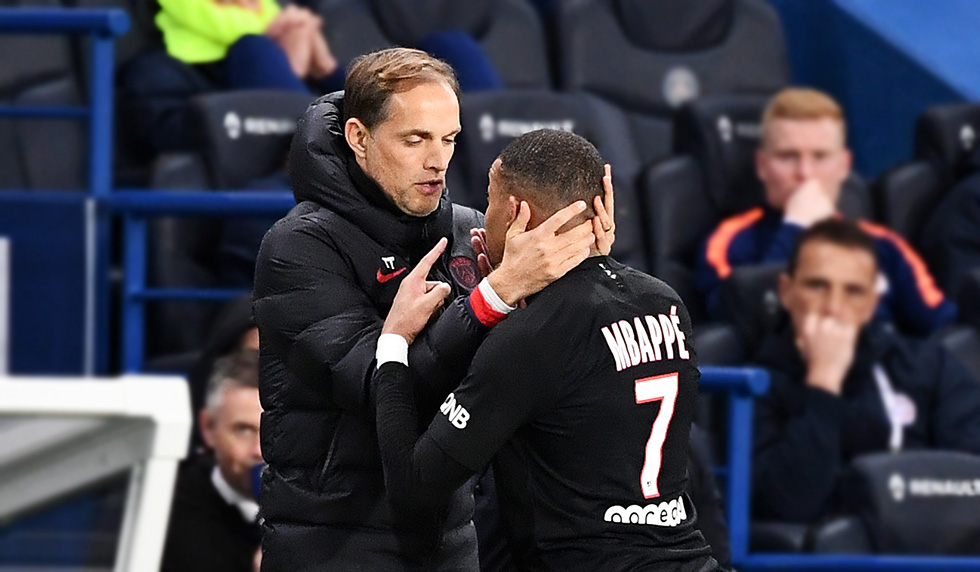 Kylian Mbappe Thomas Tuchel
