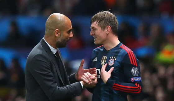 Toni Kroos Pep Guardiola