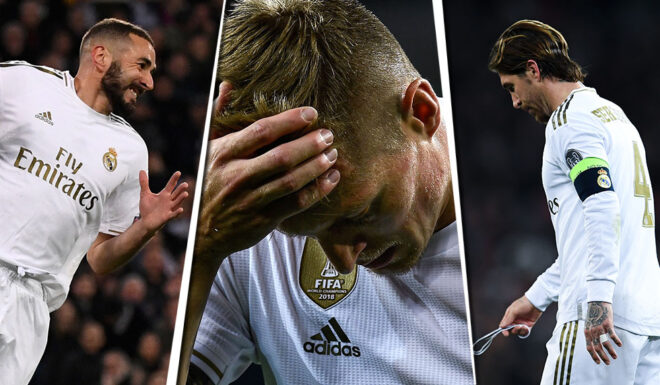 Karim Benzema Toni Kroos Sergio Ramos