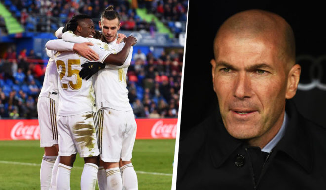 Bale, Vinícius, Zidane