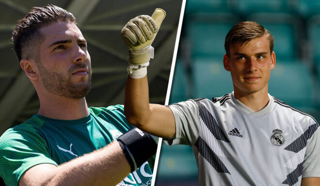 Luca Zidane Andriy Lunin