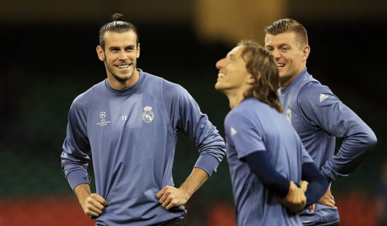 Gareth Bale Luka Modric Toni Kroos