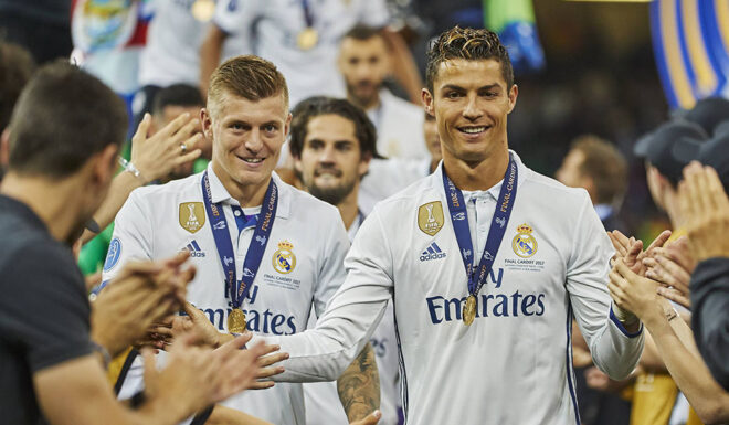 Toni Kroos Cristiano Ronaldo