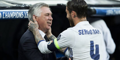 Carlo Ancelotti Sergio Ramos