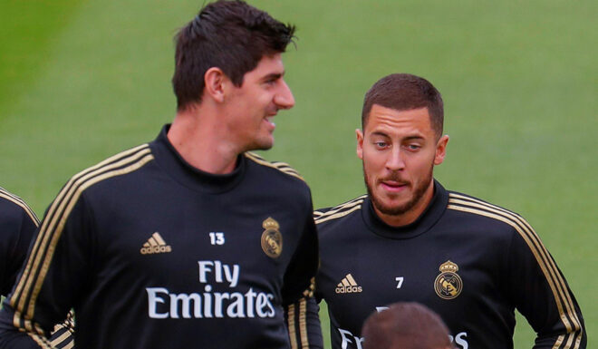 Thibaut Courtois, Eden Hazard Thibaut Courtois Eden Hazard