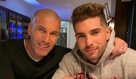 Luca und Zinédine Zidane Luca und Zinédine Zidane