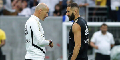 Karim Benzema Zinedine Zidane