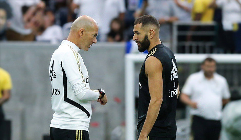Karim Benzema Zinedine Zidane