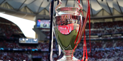 Estadio Wanda Metropolitano Champions League Trophäe Pokal