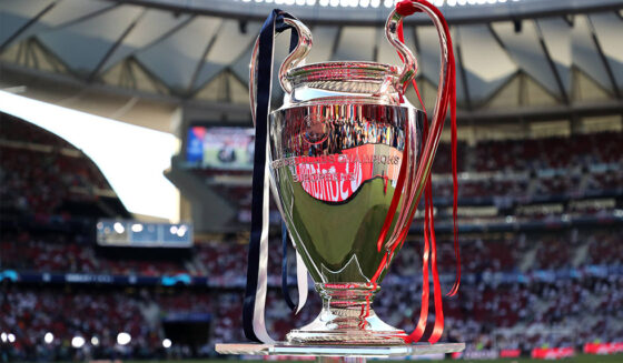 Estadio Wanda Metropolitano Champions League Trophäe Pokal