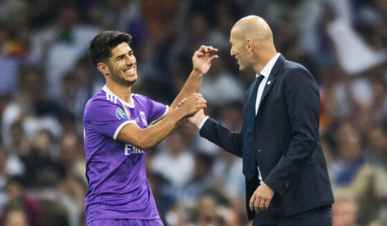 Marco Asensio Zinedine Zidane