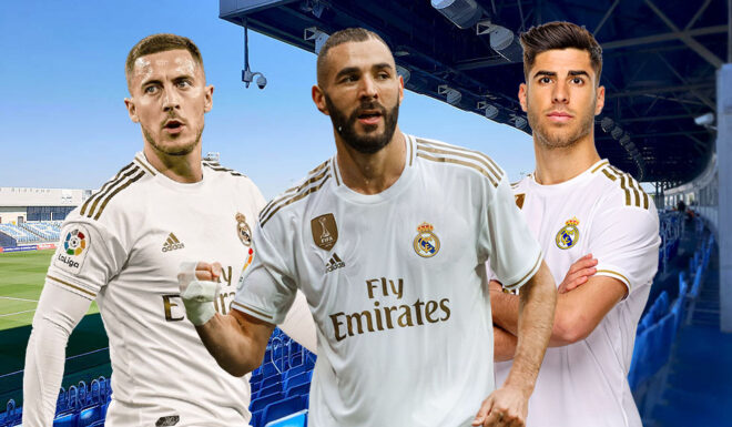 Hazard, Benzema, Asensio
