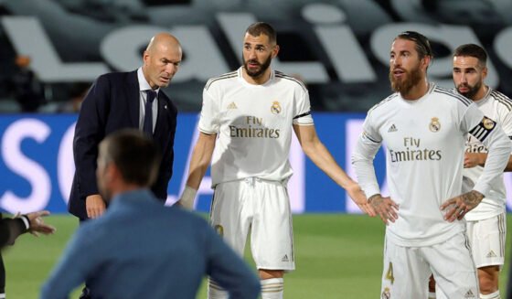 Zinedine Zidane Karim Benzema