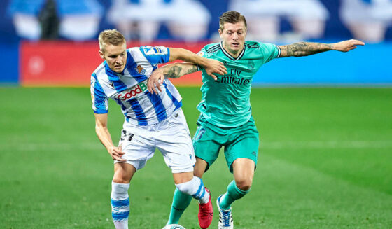 Toni Kroos Martin Odegaard