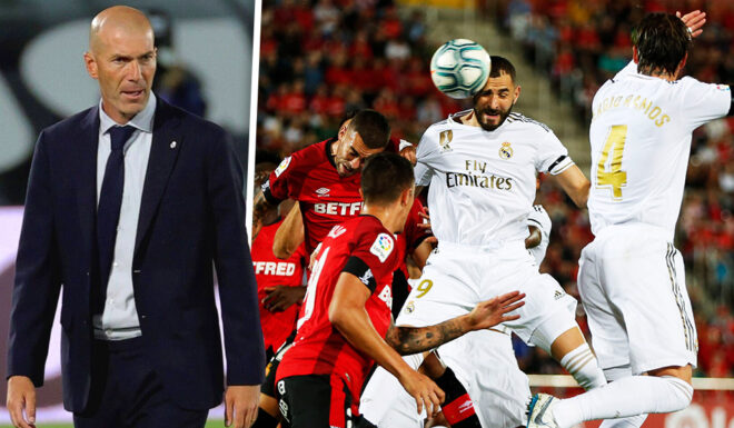 Zinédine Zidane, Karim Benzema, RCD Mallorca Zinédine Zidane, Karim Benzema, RCD Mallorca