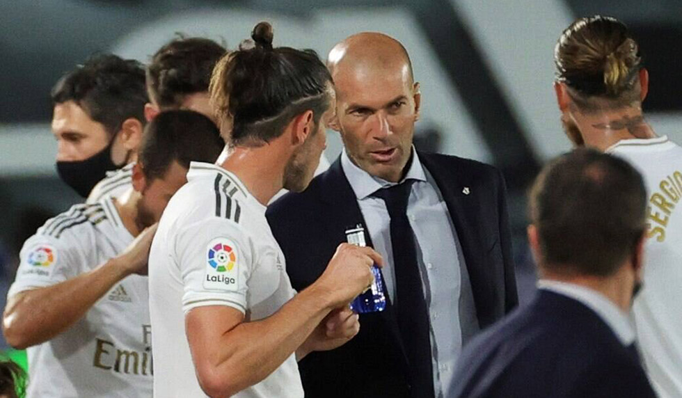 Zinedine Zidane Gareth Bale