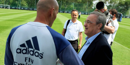 Florentino Perez Zinedine Zidane